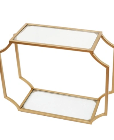 Shop Ab Home City Chic Wall Shelf In Gold