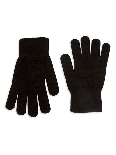 Shop John Elliott Knit Cashmere-blend Gloves In Black