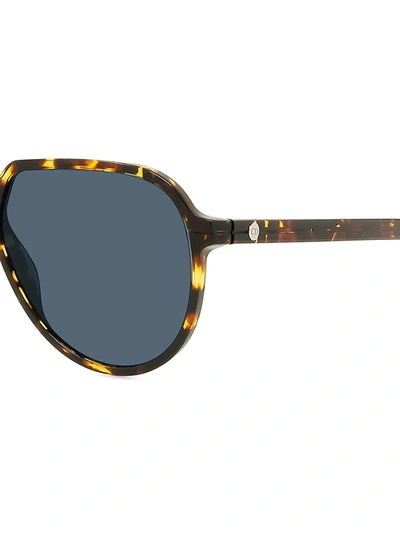 Shop Dior Men's Essential 58mm Pilot Sunglasses In Brown Havana