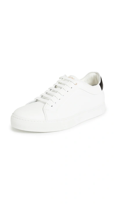 Shop Paul Smith Basso Sneakers In White