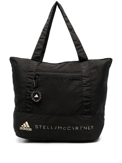 Shop Adidas By Stella Mccartney Tote Bag In Black