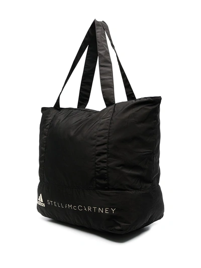 Shop Adidas By Stella Mccartney Tote Bag In Black