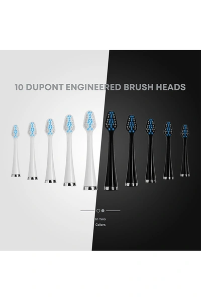 Shop Aquasonic Duo Dual Ultrasonic Toothbrushes With 10 Dupont Brush Heads & 2 Travel Cases