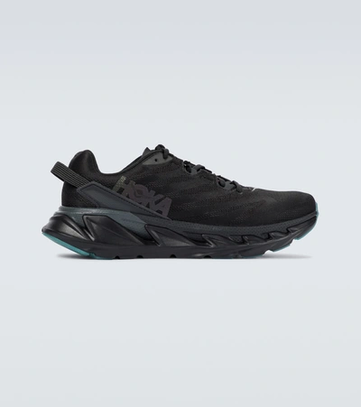 Shop Hoka One One Elevon 2 Sneakers In Black