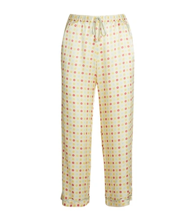 Shop Morgan Lane Polka-dot Print Petal Pyjama Trousers