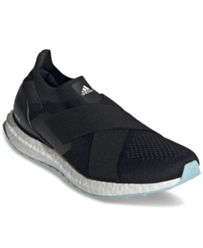 Shop Adidas Originals Adidas Women's Ultraboost Dna Slip-on Primeblue Running Sneakers From Finish Line In Core Black, Footwear White