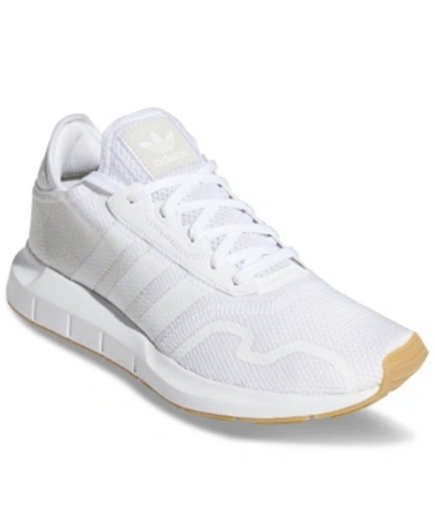 Shop Adidas Originals Men's Swift Run X Casual Sneakers From Finish Line In Footwear White, White