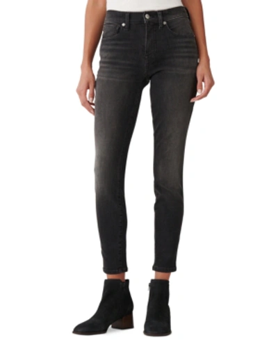 Shop Lucky Brand Bridgette High-rise Skinny Jeans In Sticky Sap