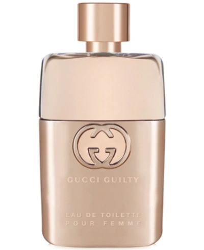 Shop Gucci Guilty Pour Femme Eau De Toilette Spray, 1.6-oz. In Metallic