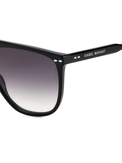 Shop Isabel Marant Elona 61mm Shield Sunglasses In Green