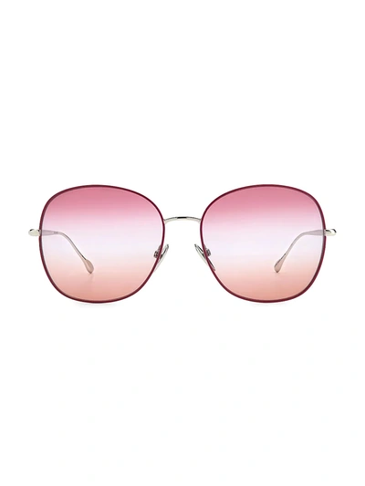 Shop Isabel Marant Women's Lyo 59mm Square Sunglasses In Red Multi