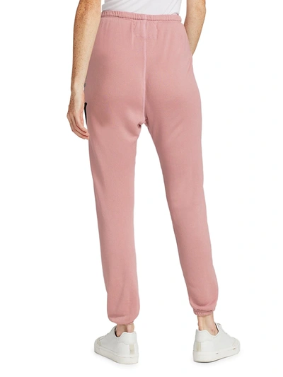 Shop Free City Superluff Lux Standard-fit Sweatpants In Pink Milk