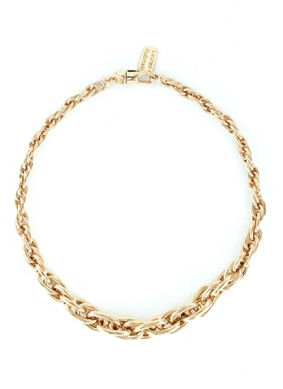 Shop Lauren Rubinski Lucky Link Small Oval 14k Gold Chain Necklace