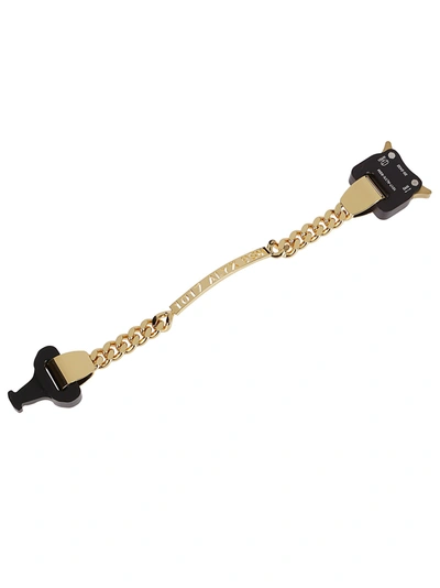 Shop Alyx Gold-tone Brass Bracelet In Gold Shiny