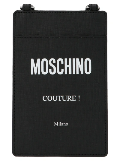 Shop Moschino Wallet In Black