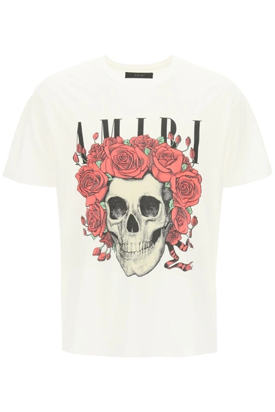 Shop Amiri Grateful Dead Print T-shirt In White (white)