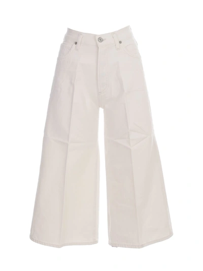 Shop Citizens Of Humanity Perla Emily Culotte In White