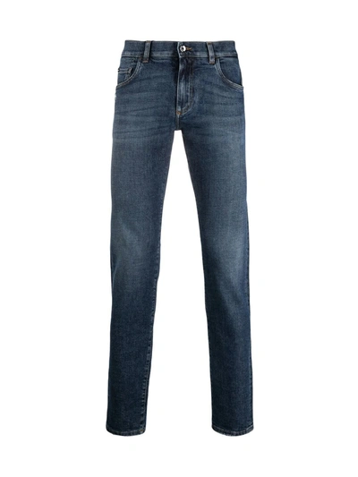 Shop Dolce & Gabbana Skinny Jeans In Variante Abbinata