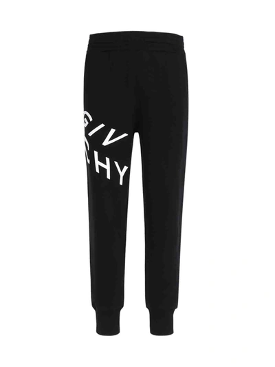 Shop Givenchy Jogging Pants In Black White