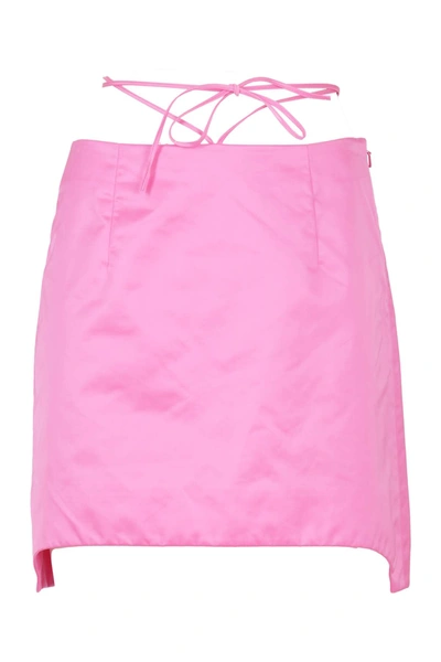 Shop Helmut Lang Skirt In Wkc Rosa