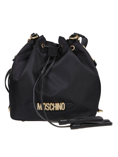 Moschino Borsa Tracolla In Fantasia Nero | ModeSens