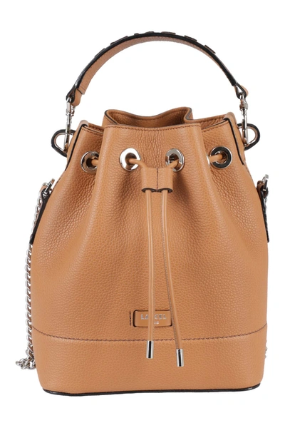 Shop Lancel Shoulder Bag In Tu Camel