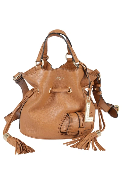 Shop Lancel Shoulder Bag In Tu Camel