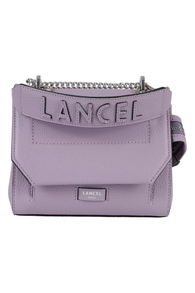 Shop Lancel Shoulder Bag In Tu Mauve