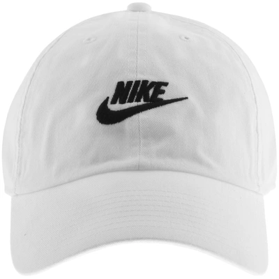 Shop Nike Swoosh Cap White