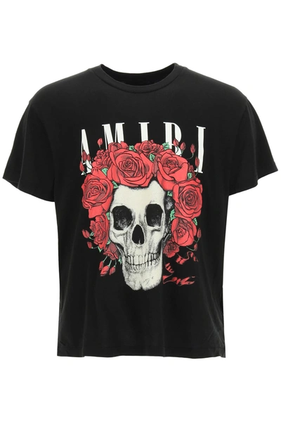 Shop Amiri Grateful Dead Print T-shirt In Black (black)