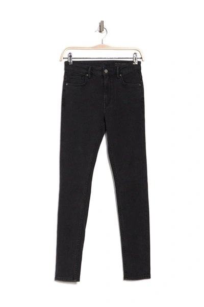 Shop Allsaints Stilt Skinny Jeans In Dark Grey