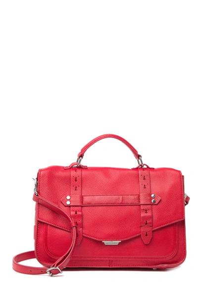 Shop Aimee Kestenberg City Gypsy Leather Crossbody Bag In Cherry Red