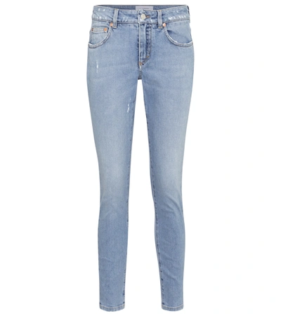 Shop Givenchy High-rise Skinny Jeans In Blue