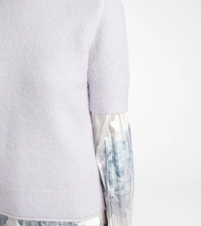 Shop Acne Studios Alpaca-blend Sweater In Blue