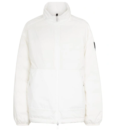 Shop Moncler Menchib Down Jacket In White