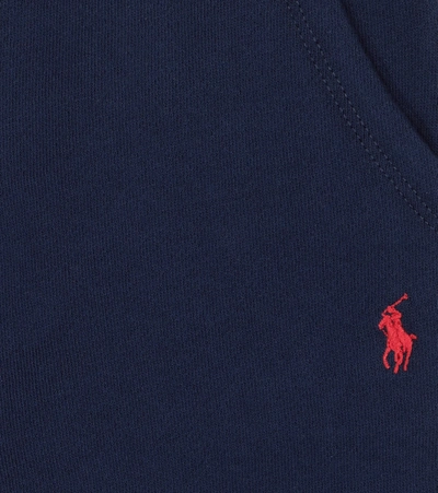 Polo Ralph Lauren Logo-embroidered Drawstring Track Pants In Blue