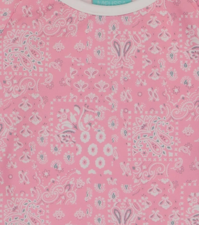 Shop Melissa Odabash Baby Dakota Printed Bikini Set In Pink