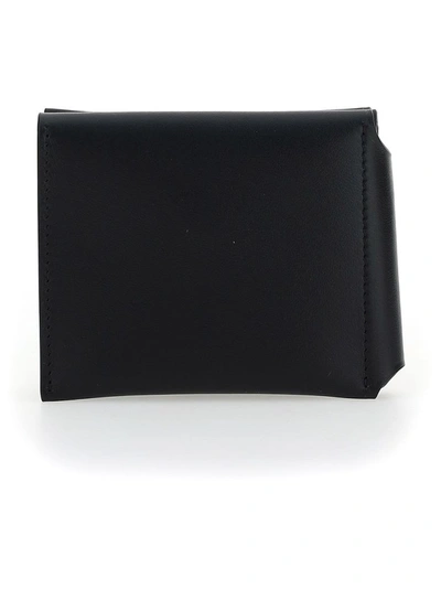 Shop Acne Studios Men's Black Other Materials Wallet