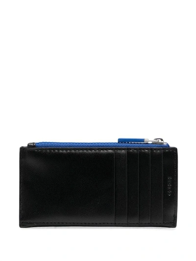 Shop Kenzo Men's Black Leather Wallet