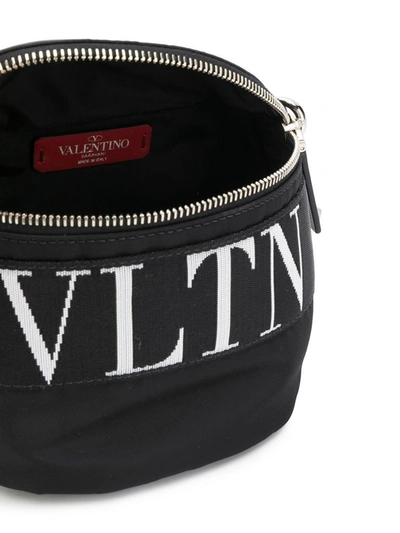 Shop Valentino Men's Black Polyamide Messenger Bag