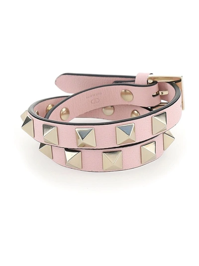 Shop Valentino Garavani Women's Pink Other Materials Bracelet