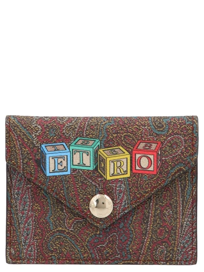 Shop Etro Women's Multicolor Other Materials Wallet
