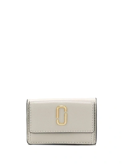 Shop Marc Jacobs Women's Grey Leather Wallet