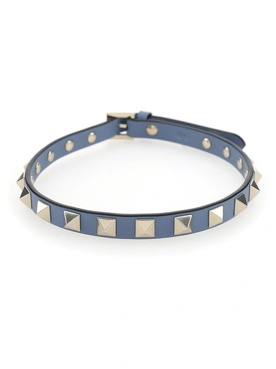 Shop Valentino Garavani Women's Blue Other Materials Bracelet