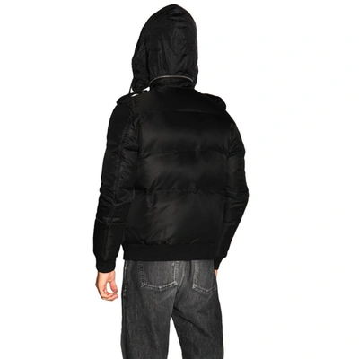 Shop Saint Laurent Men's Black Polyamide Down Jacket