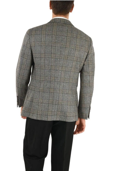 Shop Brunello Cucinelli Men's Grey Wool Blazer