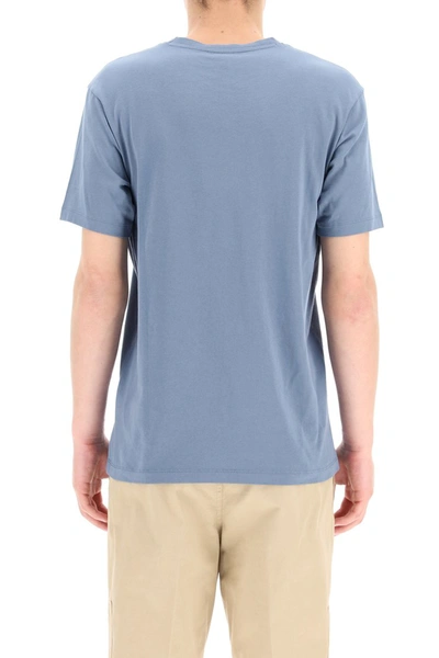 Shop Kenzo Gradient Tiger Print T-shirt In Blue
