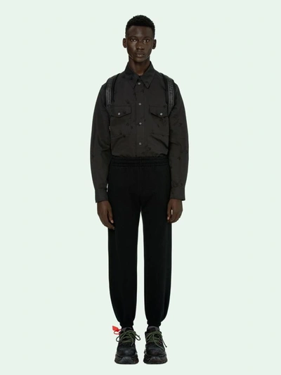 Shop Off-white Off White Trousers Black