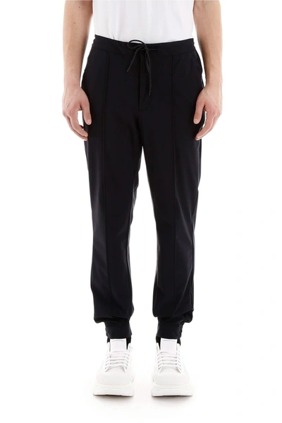 Shop Z Zegna Jogger Pants In Blu Scuro Unito