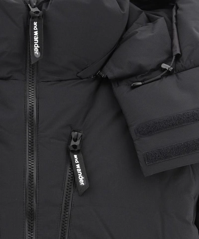 Shop And Wander "pertex" Hooded Jacket In Black  